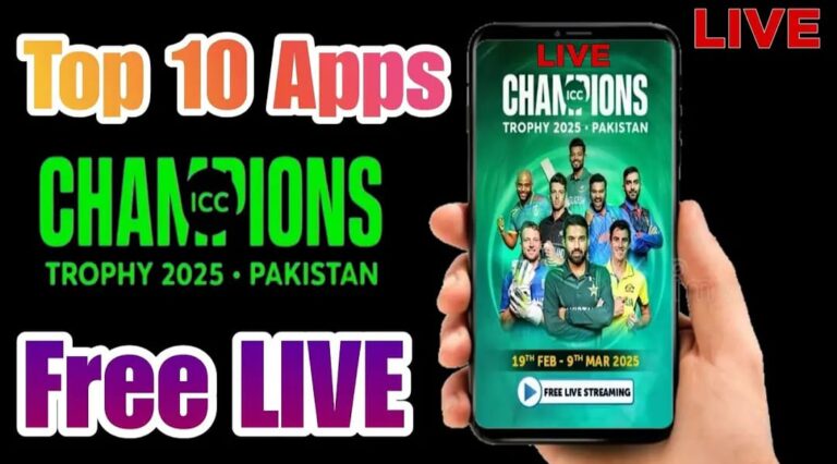 Champions Trophy 2025 Live Streaming in India Free Channels